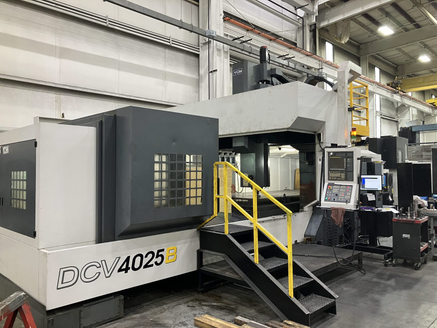 YCM DCV 4025B CNC BRIDGE TYPE MACHINING CENTER