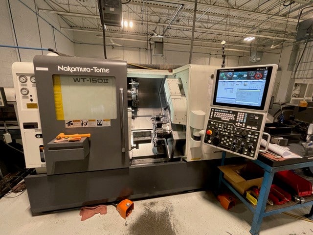 Nakamura WT150 with bar feeder