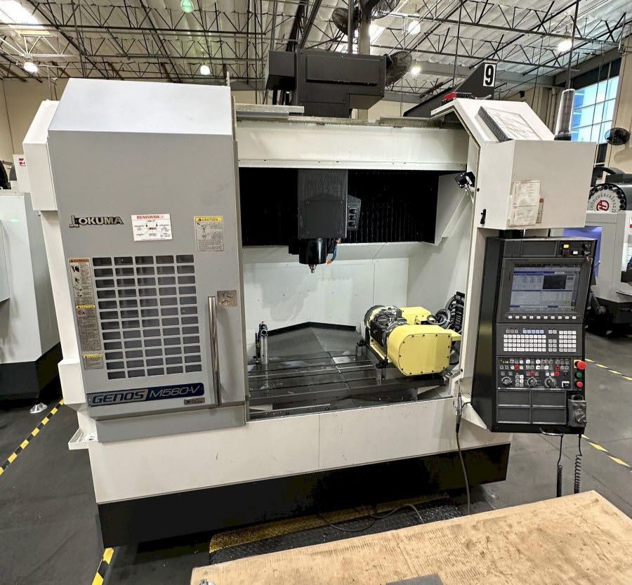 OKUMA Genos M560V 5-Axis CNC Mill