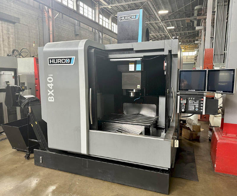 HURCO BX40i  CNC HEAVY DUTY DOUBLE COLUMN HIGH-SPEED VERTICAL MACHINING CENTER 