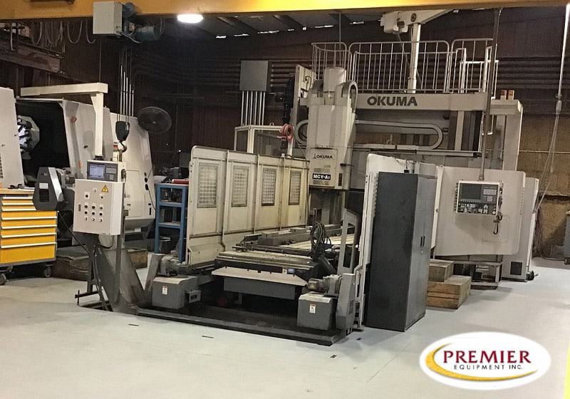 Okuma MCV-AII CNC Double Column Machining Center