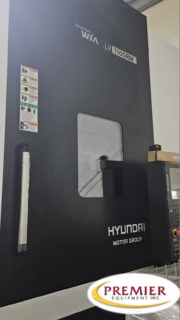 Hundai Wia LV1100RM CNC Vertical Turning Lathe with Milling