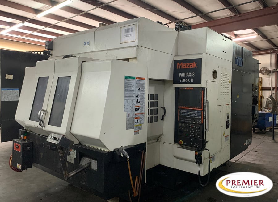 Mazak Variaxis 7305X II (2-Pallet) 5-Axis CNC Vertical Machining Center