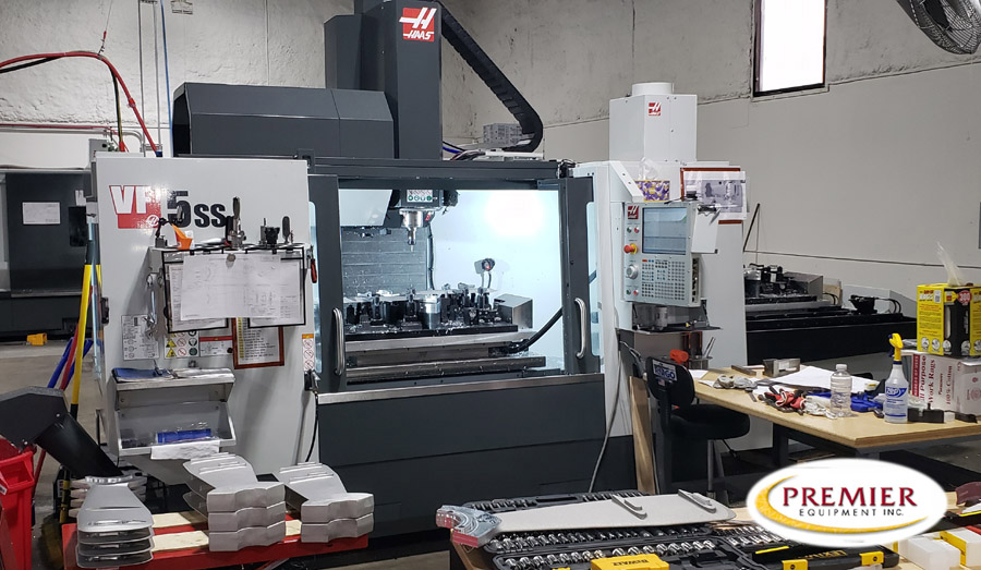 Haas VF5SS (2-Pallet) CNC Vertical Machining Center