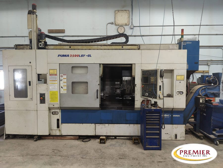 Doosan Daewoo Puma 2500LSY-GL Multi-Axis CNC Turning Center
