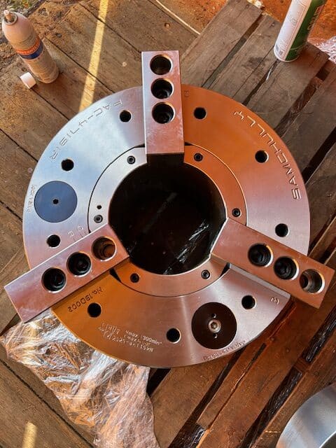 Samchully PAC-4719 Power Chuck