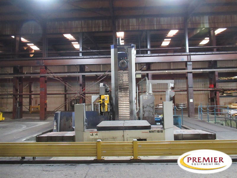 MITSUBISHI MHT 13/1618 CNC HORIZONTAL BORING MILL