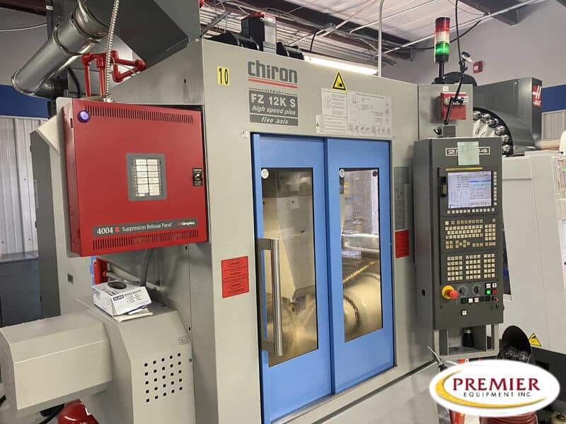 Chiron FZ12KS High Speed Plus (5-Axis) 5-Axis CNC Vertical Machining Center
