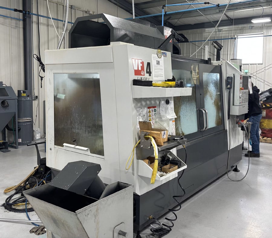 Haas VF4 with Pallet Changer CNC Mill