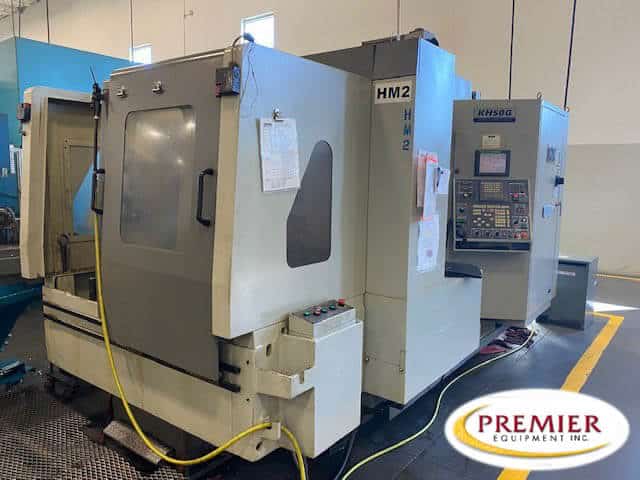 HYUNDAI KIA KH 50G CNC HEAVY DUTY HORIZONTAL MACHINING CENTER