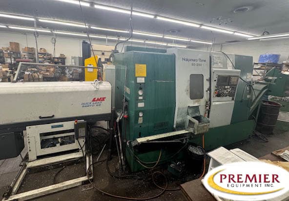 Nakamura-Tome SC250 Multi-Axis CNC Turning Center