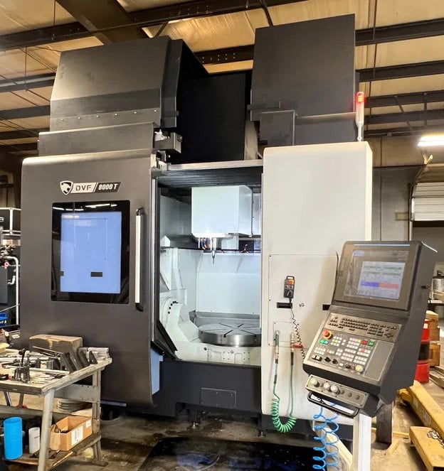 Doosan DVF-8000T 5-Axis CNC Vertical Machining Center