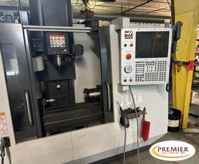 Haas TM1P CNC Tool Room Mill with Rotary Table