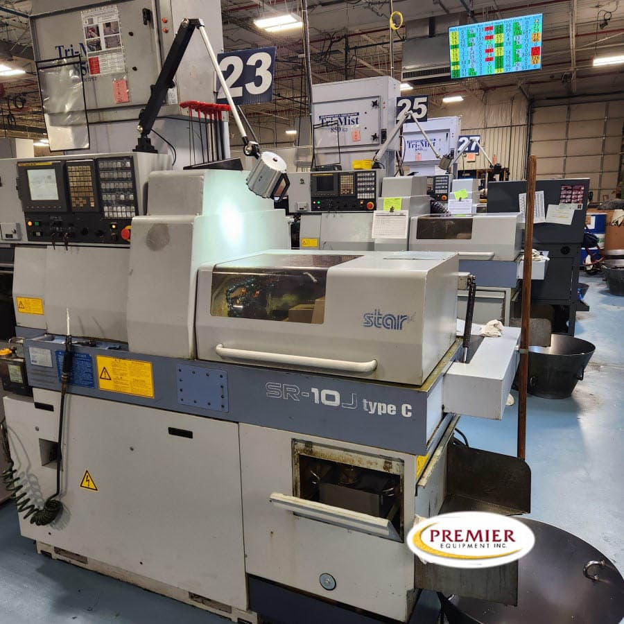 Star SR10J Type C CNC Swiss Type Lathe