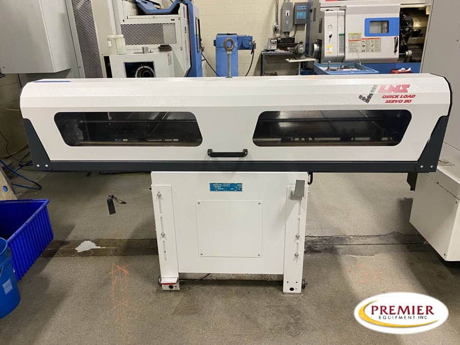 LNS Quick Load Servo 80 Automatic Barfeed