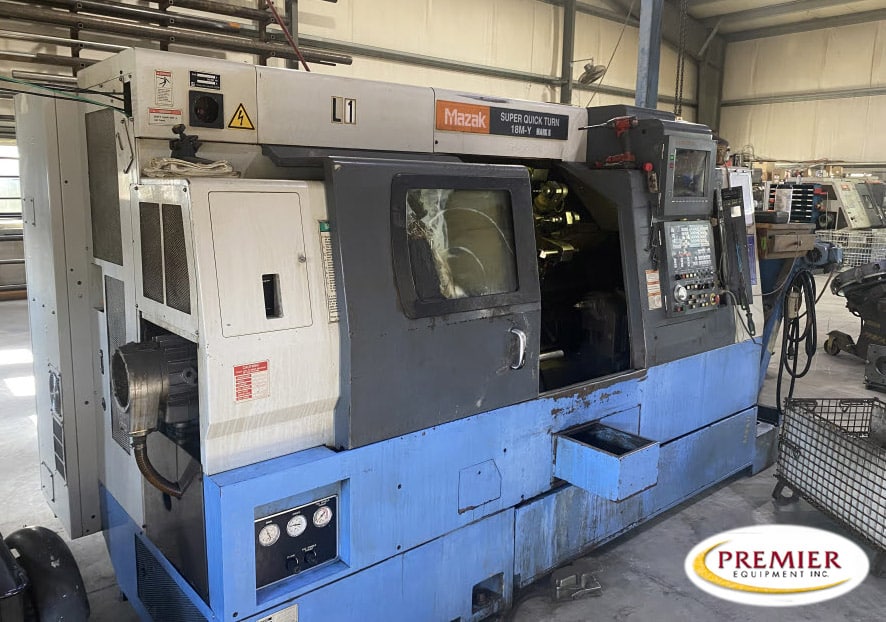 Mazak SQT-18MY Mark II Multi-Axis CNC Lathe
