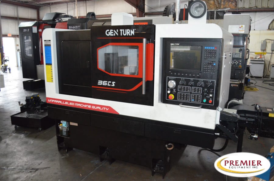 Gen Turn 36-Cs 7-Axis Twin Spindle Mill/Turning Center