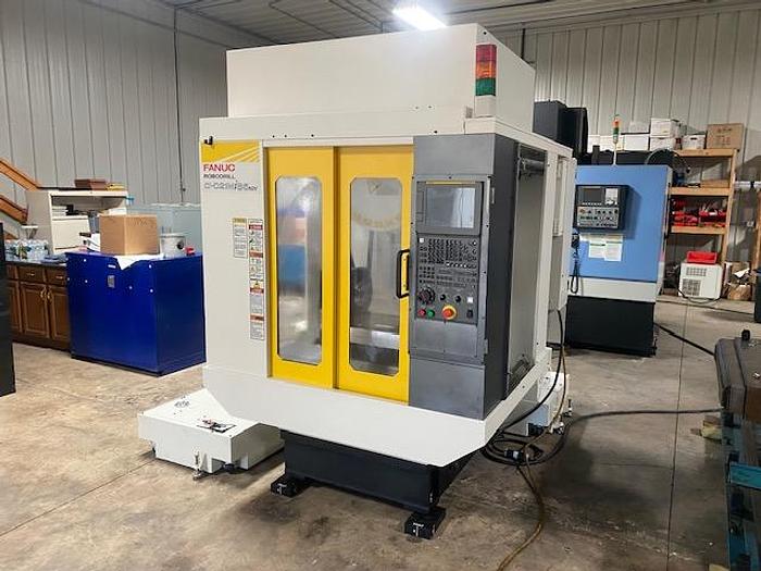 Fanuc Robodrill D21Mib5ADV 4- Axis CNC Vertical Machining Center
