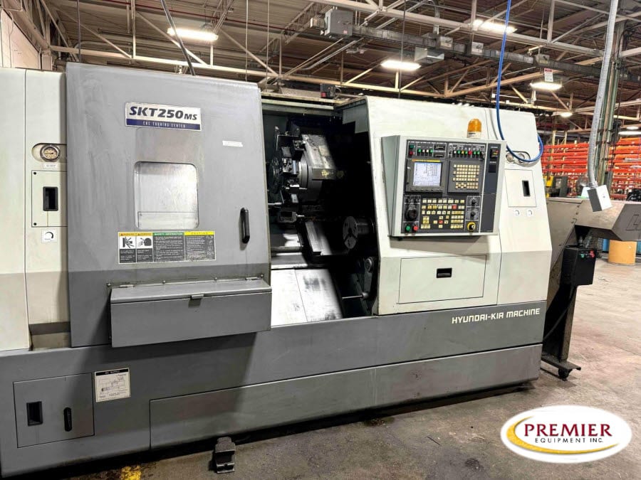 Hyundai-Kia SKT250MS Multi-Axis CNC Turning Center