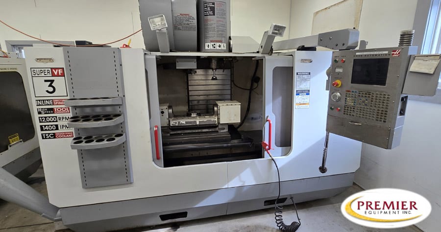 Haas VF3SS with Tilting Rotary Table CNC Mill