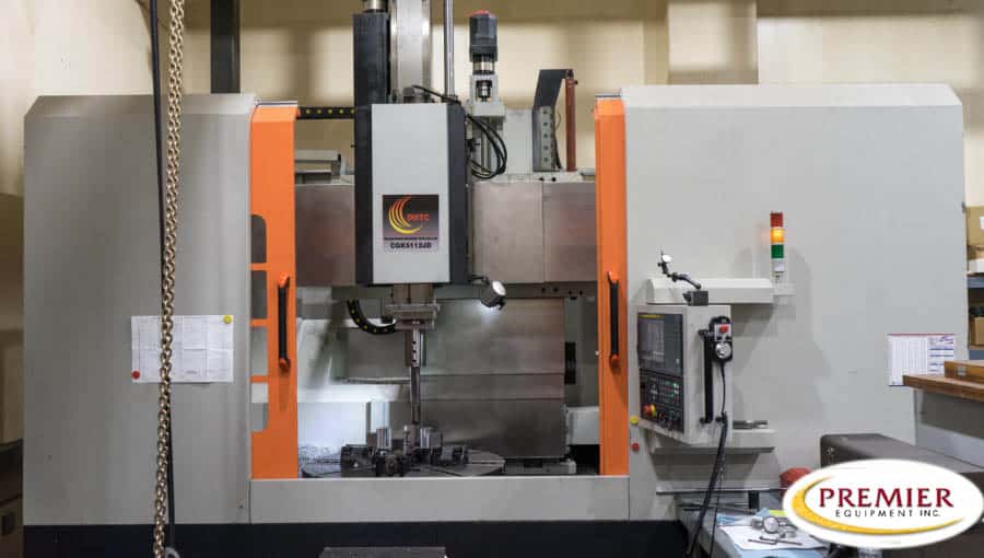 DMTC CGK5112JD CNC Vertical Lathe