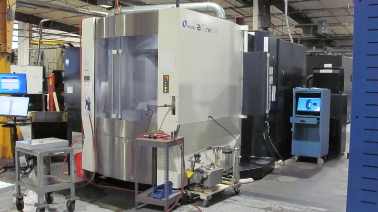 Makino A61NX-5E 5-Axis HMC