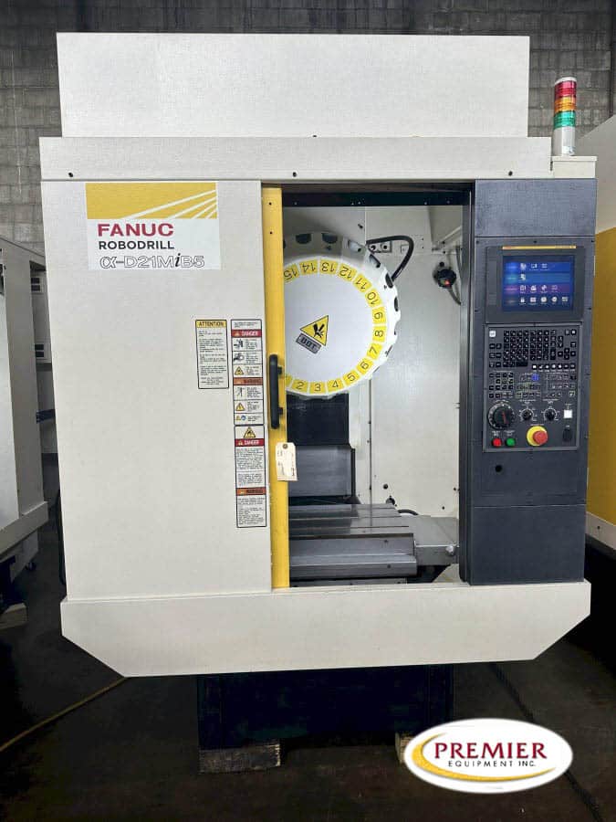 FANUC Robodrill α-D21MiB5 Machining Centers, Vertical
