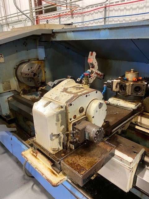 Mazak M4N CNC Flat-Bed Lathe